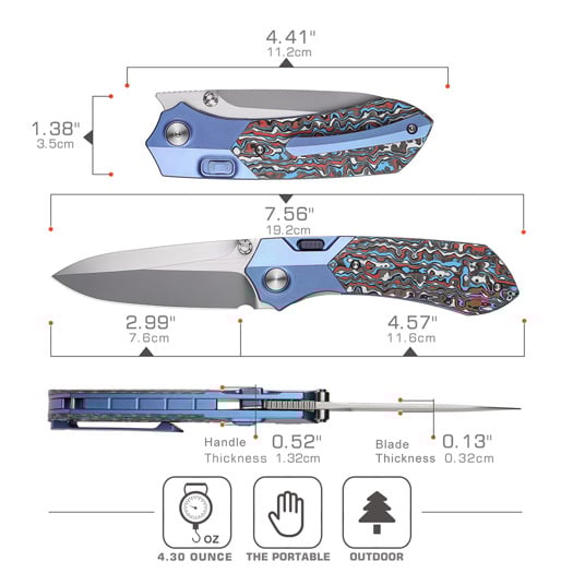 Remette RTPT-AL foldekniv