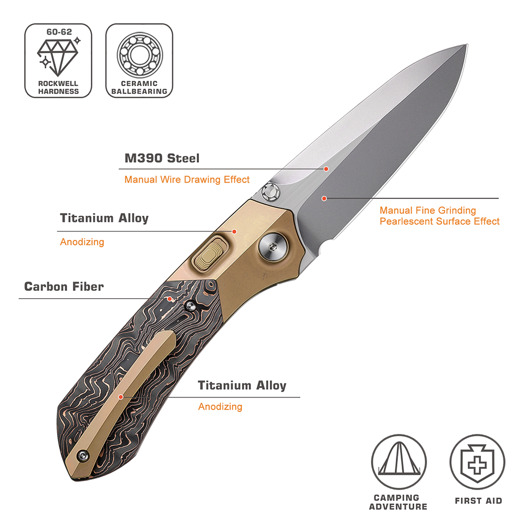 Remette RTPT-DL foldekniv