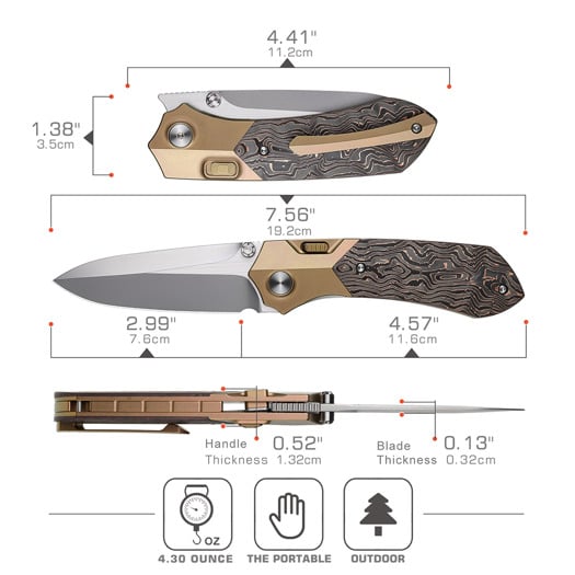 Remette RTPT-DL foldekniv