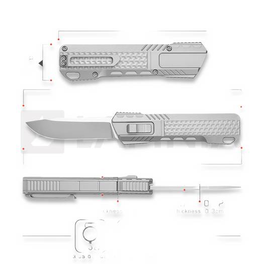 Remette Sharp Leopard RTSLC kääntöveitsi
