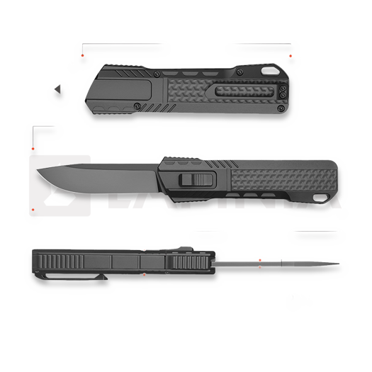 Remette Sharp Leopard RTSLD סכין מתקפלת