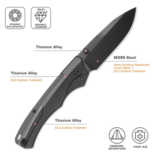 Remette WD107-DC folding knife