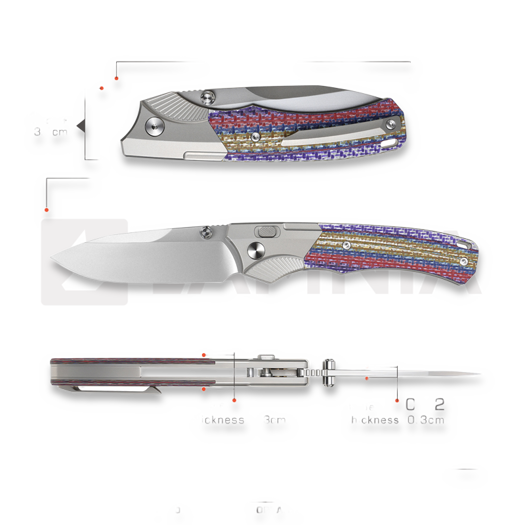 Remette WD107-NC k&auml;&auml;nt&ouml;veitsi