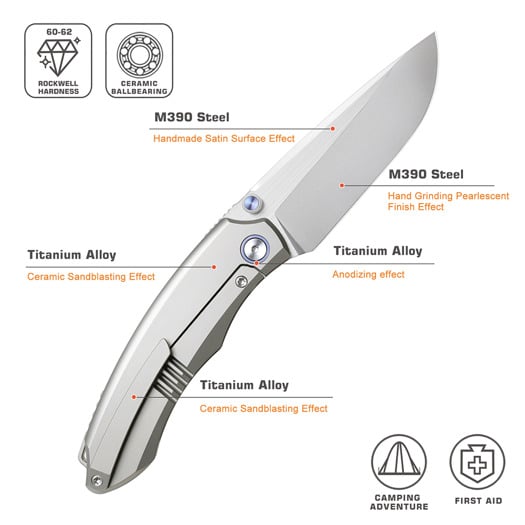 Remette Wild Species WD108-N1 sklopivi nož