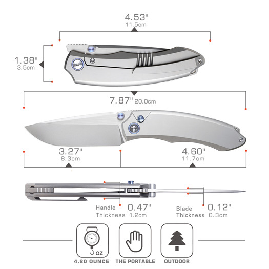 Remette Wild Species WD108-N1 sklopivi nož