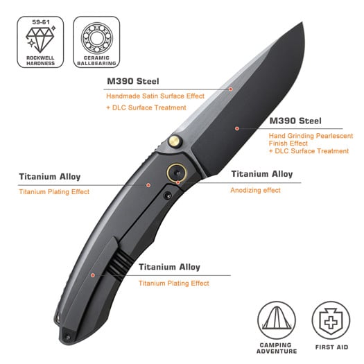 Remette Wild Species WD108-N2 sklopivi nož