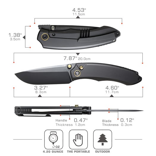 Remette Wild Species WD108-N2 sklopivi nož