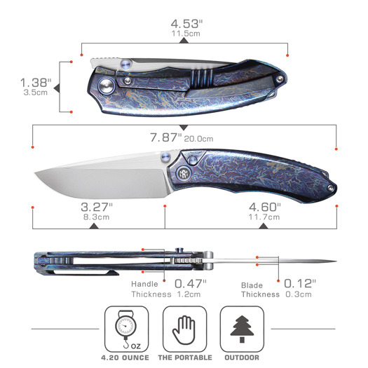 Remette Wild Species WD108-N3 sklopivi nož