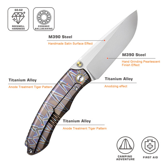 Remette Wild Species WD108-N4 sklopivi nož