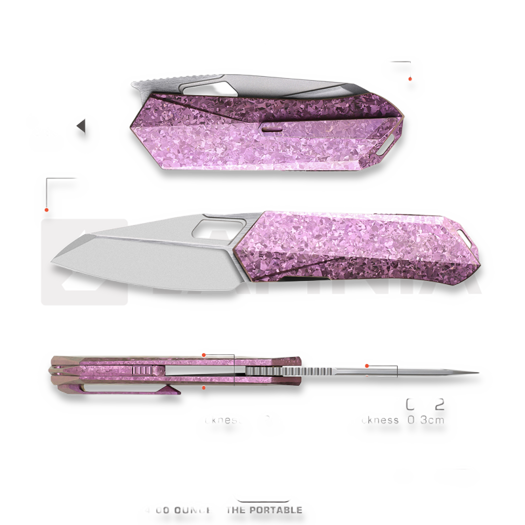 Nóż składany Remette Woodpecker RTWP-IP