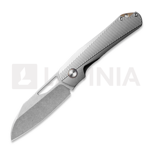 Coltello pieghevole Remette X DIVO Bender - Stonewash - Titanium