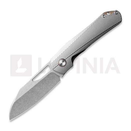 Coltello pieghevole Remette X DIVO Bender - Stonewash - Titanium