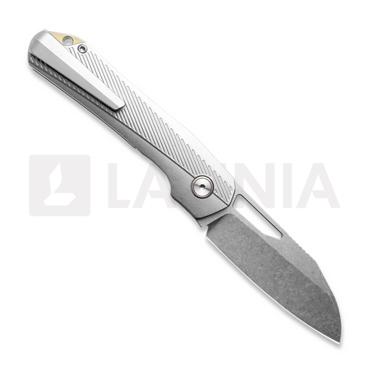 Coltello pieghevole Remette X DIVO Bender - Stonewash - Titanium