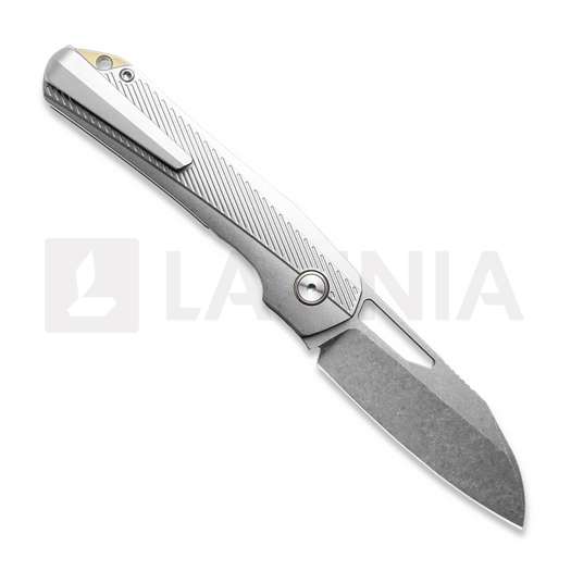 Coltello pieghevole Remette X DIVO Bender - Stonewash - Titanium