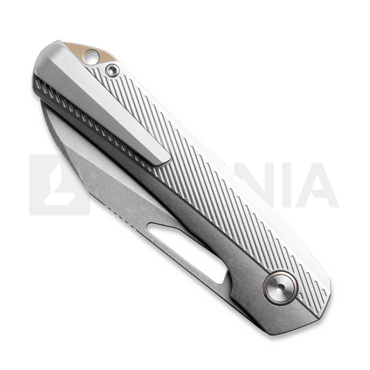 Coltello pieghevole Remette X DIVO Bender - Stonewash - Titanium