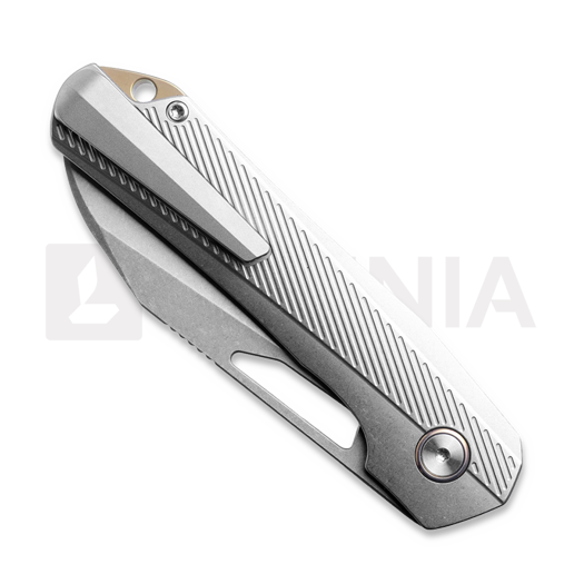 Coltello pieghevole Remette X DIVO Bender - Stonewash - Titanium