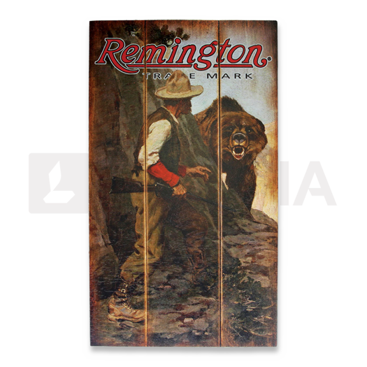 Remington Right Of Way Wood Sign