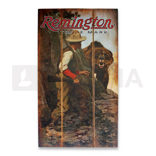 Remington Right Of Way Wood Sign