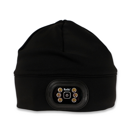 Retki Active SMD Led ビーニー帽, black
