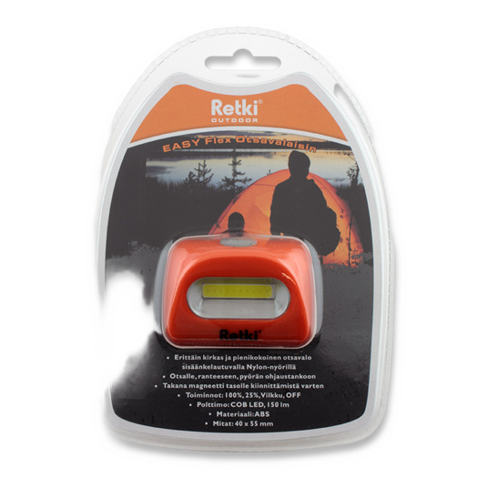 Налобный фонарь Retki Easy Flex 150Lm