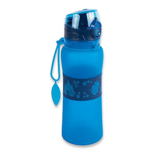 Retki Moomin Adventure silicone bottle 0,5, blue