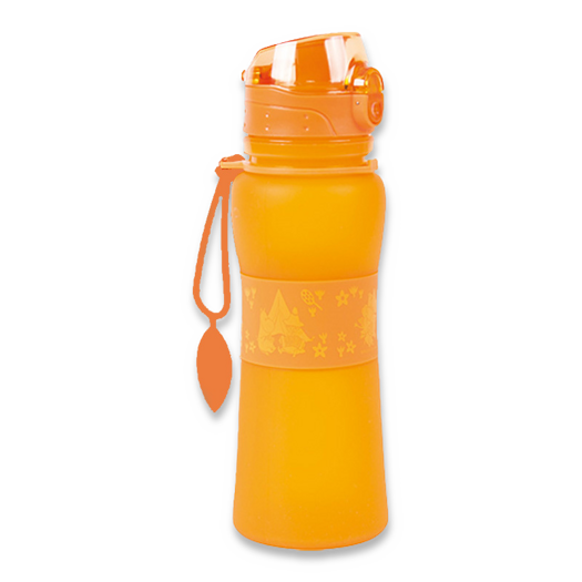 Retki Moomin Adventure silicone bottle 0,5, orange