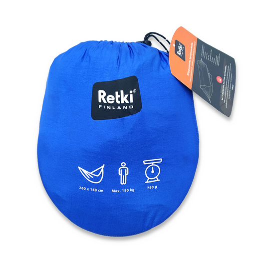 Retki Riippumatto hyttysverkolla, kotelomalli