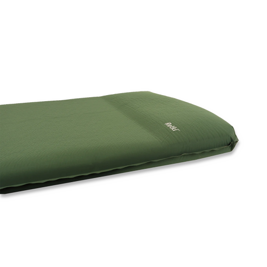 Retki Sleeping pad, self-inflating, green