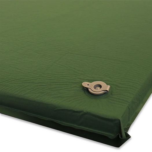 Retki Sleeping pad, self-inflating, green