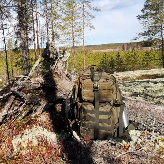 Retki Trooper backpack, 35L, olive