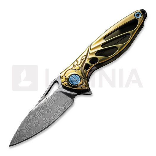 Rike Knife Hummingbird Framelock gold