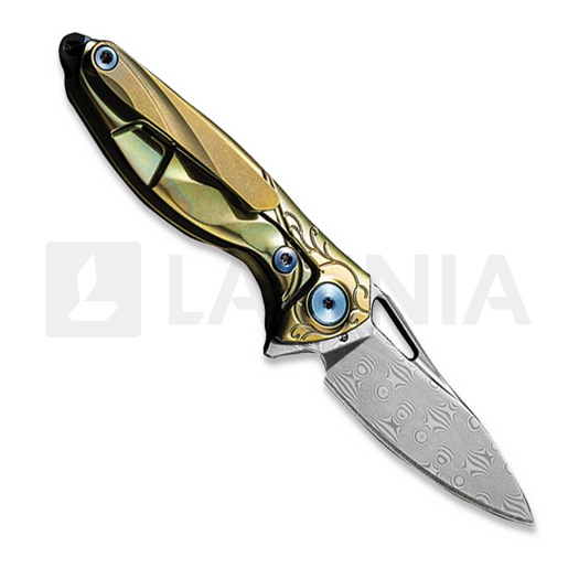 Rike Knife Hummingbird Framelock gold