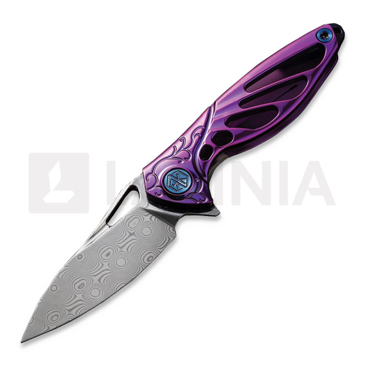 Rike Knife Hummingbird Framelock Purple 접이식 나이프