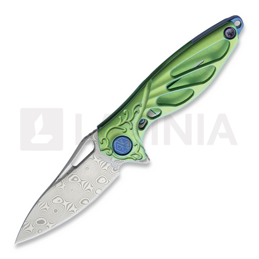 Rike Knife Hummingbird Framelock 折叠刀, satin