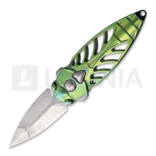 Rike Knife Mini Cicada, зелёный