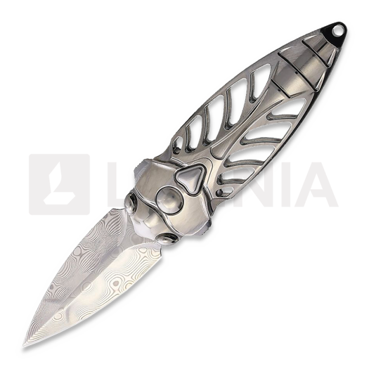 Rike Knife Mini Cicada, เทา