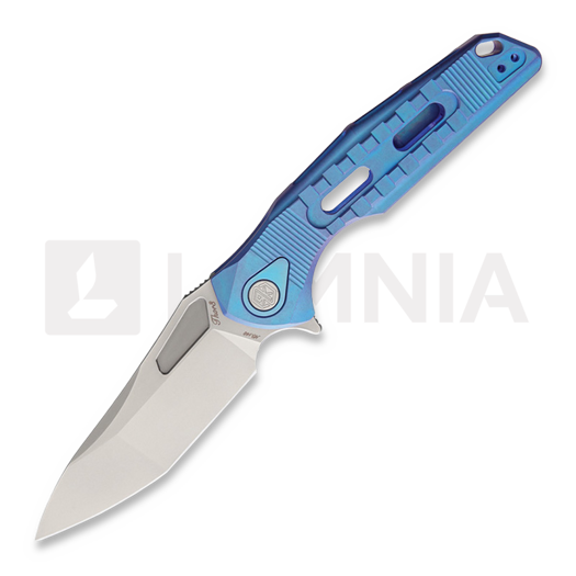 Rike Knife Thor 3 Framelock M390 fällkniv, blå