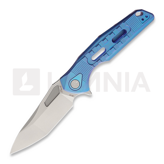 Skladací nôž Rike Knife Thor 3 Framelock M390, modrá