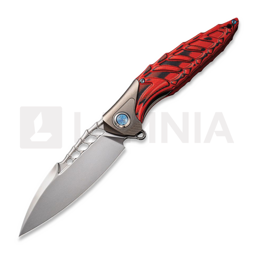 Rike Knife Thor 7 TI G10 Red folding knife