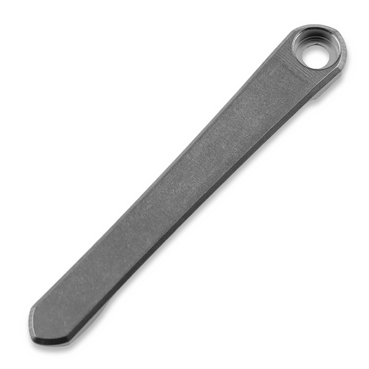 Ripps Garage Tech Chris Reeves Knives OG Machined Clip - Stonewashed / Titanium