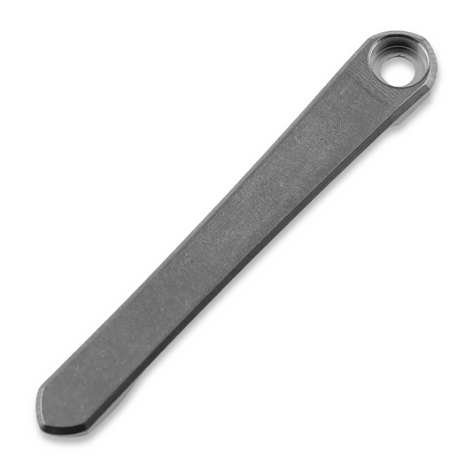 Ripps Garage Tech Chris Reeves Knives OG Machined Clip - Stonewashed / Titanium