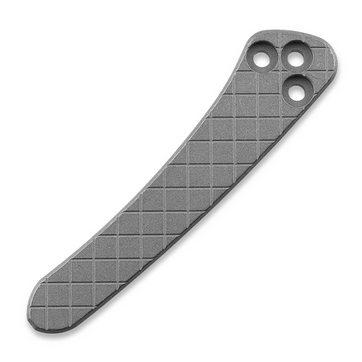 Ripps Garage Tech Spyderco PM2 Clip - Crosshatch Roughwash / Titanium