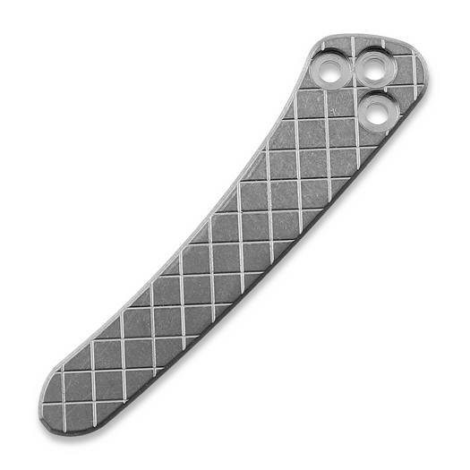 Ripps Garage Tech Spyderco PM2 Clip - Crosshatch Stonewashed / Titanium