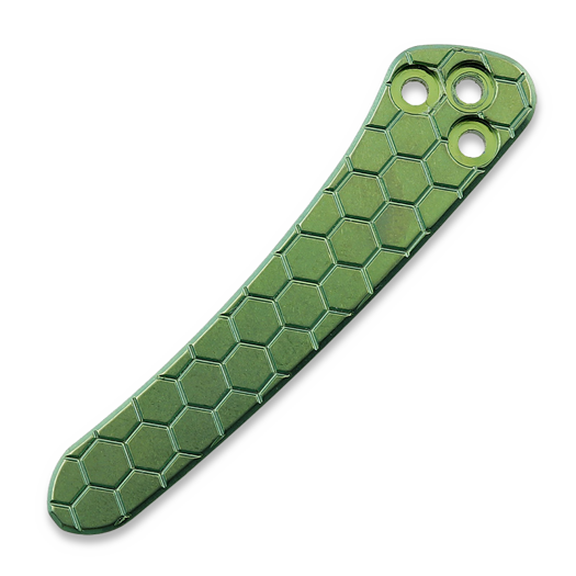 Ripps Garage Tech Spyderco PM2 Clip - Reverse Hex Anodized / Titanium