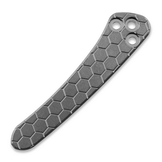 Ripps Garage Tech Spyderco PM2 Clip - Reverse Hex Stonewashed / Titanium