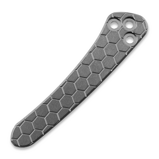 Ripps Garage Tech Spyderco PM2 Clip - Reverse Hex Stonewashed / Titanium