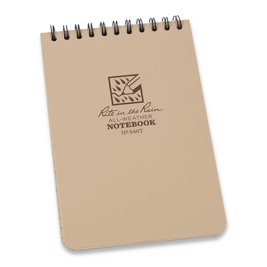 Rite in the Rain 4 x 6 Top Spiral Notebook, Tan