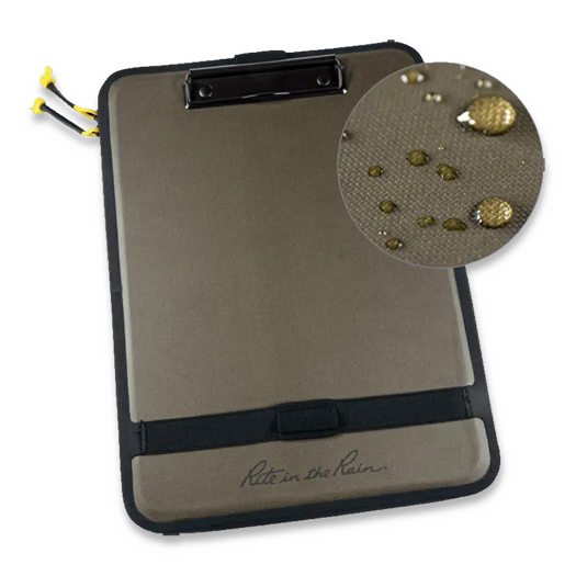 Rite in the Rain All-Weather Clamp Desk, Moonsoon