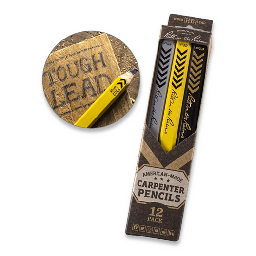Rite in the Rain Carpenter Pencil (12-pack)