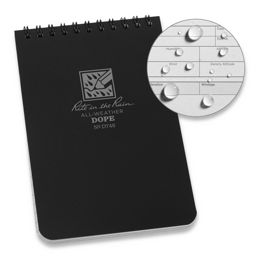 Rite in the Rain D.O.P.E. Logbook